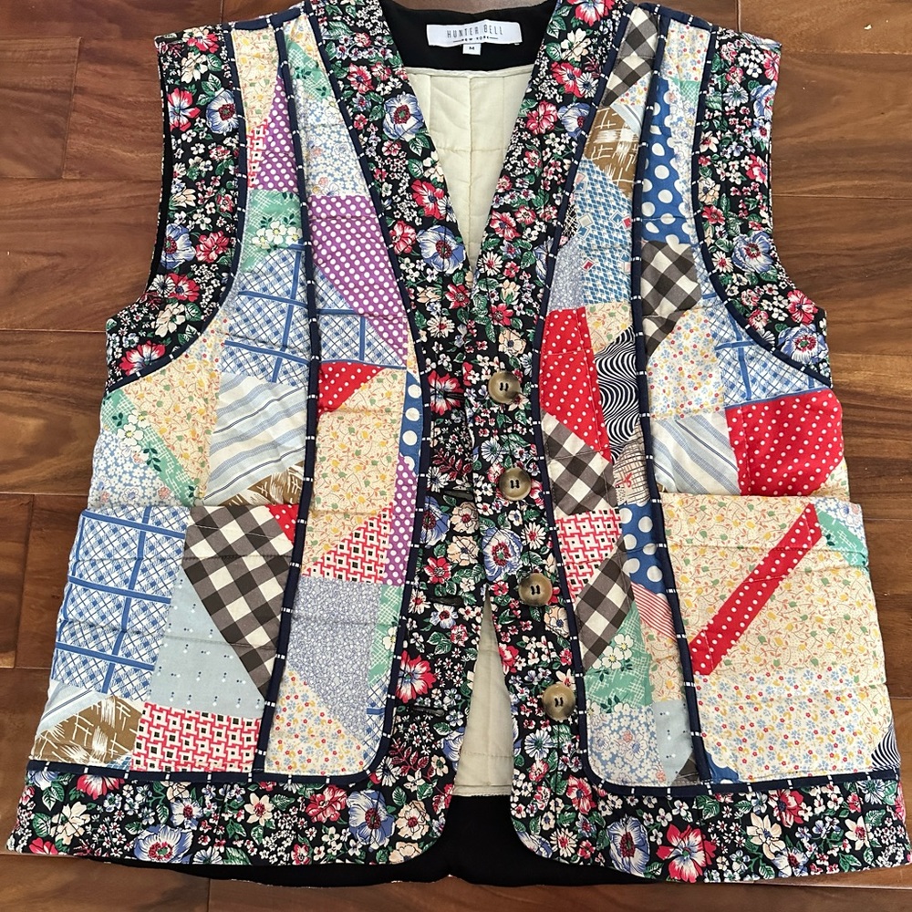 NWOT Hunter Bell quilted vest